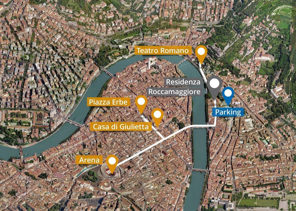 Residenza Roccamaggiore فيرونا المظهر الخارجي الصورة